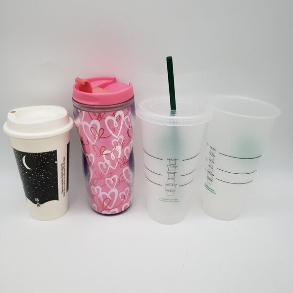 Lot of Starbucks Insulated Travel Mug and Cold Cup Tumblers Coffee Tea Beverage - Picture 7 of 9